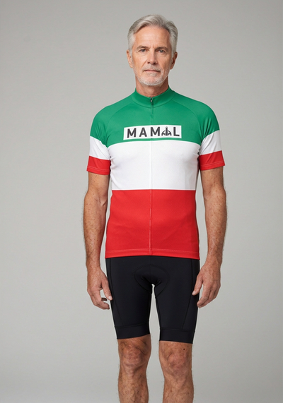 Men's MAMIL Apparel The Franco Italia Short Sleeve Cycling Jersey