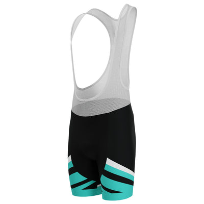 Men's Velocity Arrow Gel Padded Cycling Bib - Black