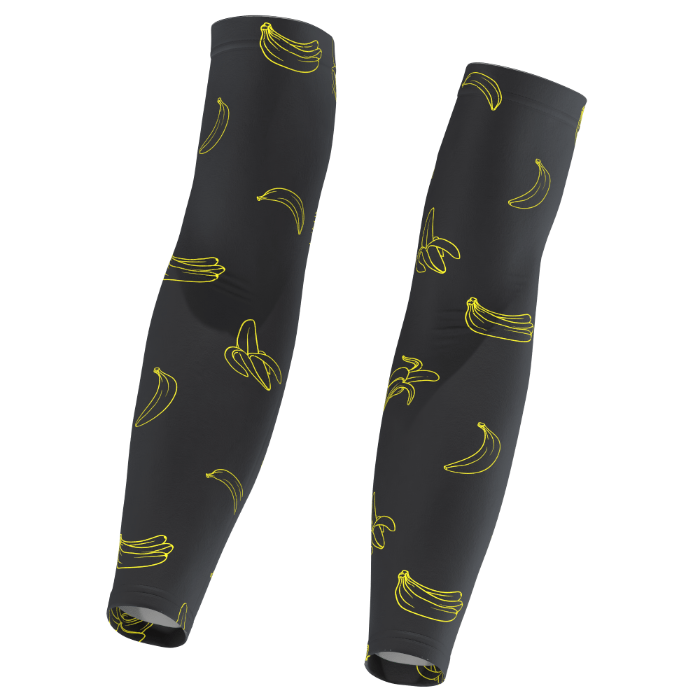 Men's Must Be Bananas Quick-Dry Cycling Arm Warmers