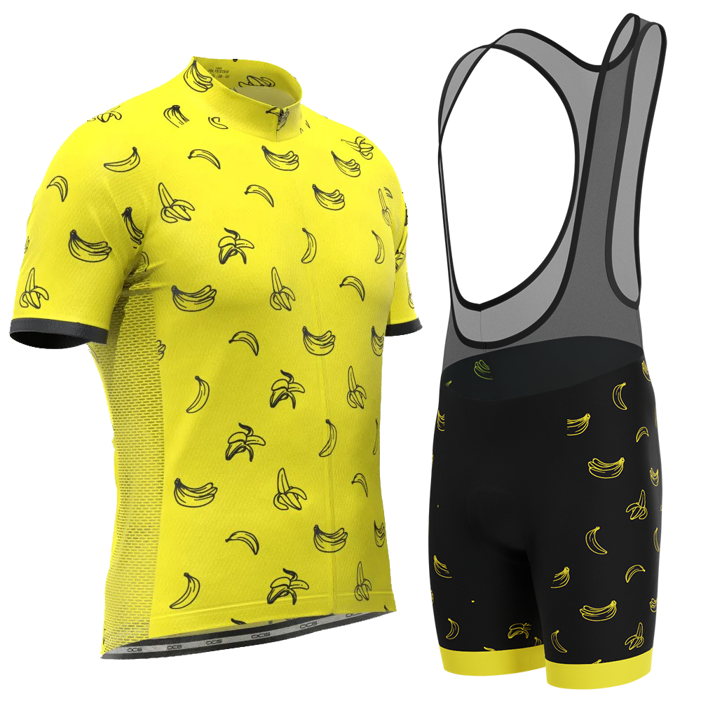 Men's Must Be Bananas Men's Cycling Jersey Kit