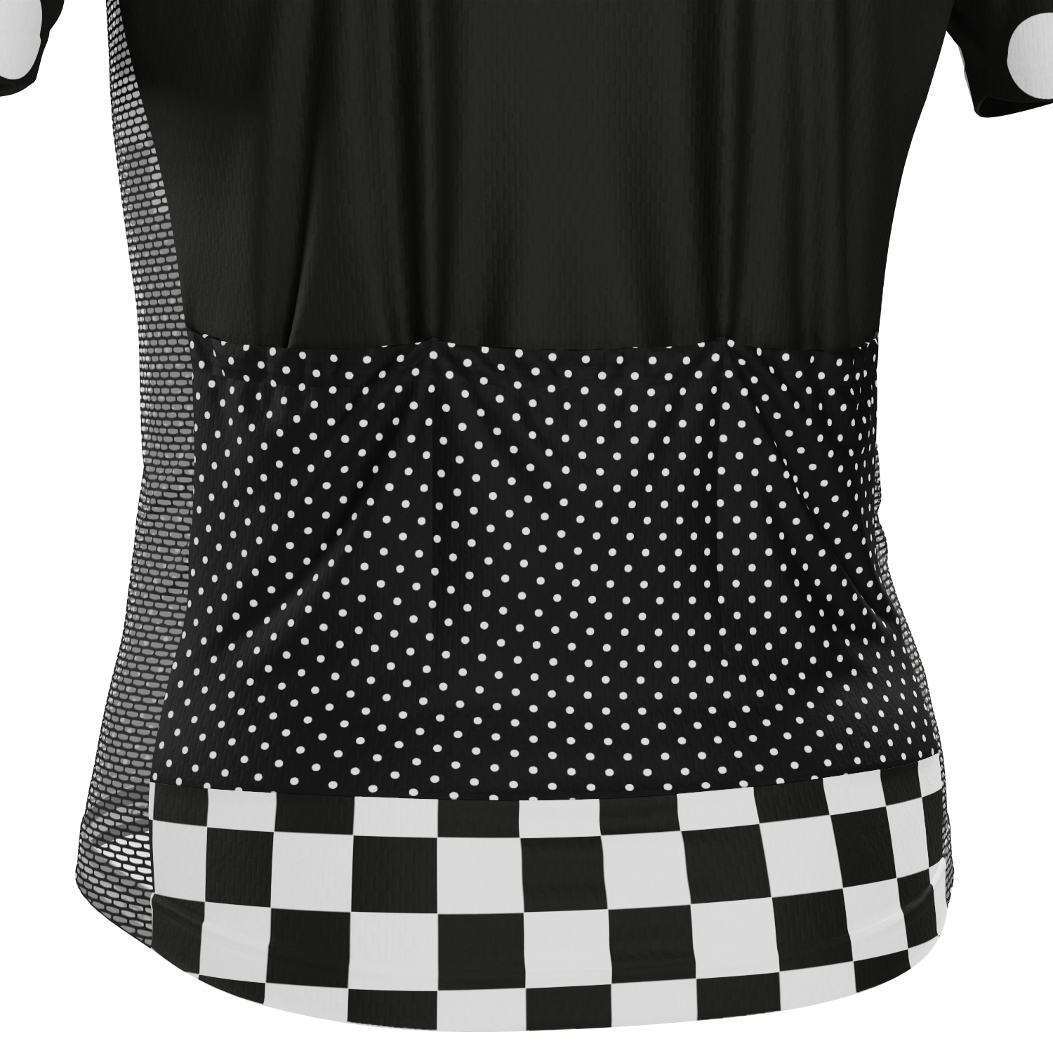 Men's "Nina" Polka Dot Short Sleeve Cycling Jersey