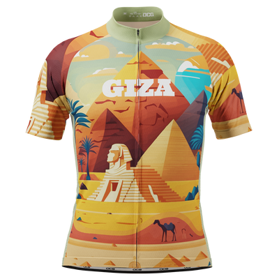 Men's Around The World - Giza Short Sleeve Cycling Jersey