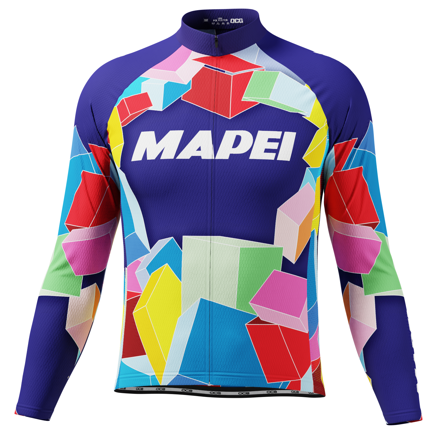 Mapei Retro Classic Long Sleeve Cycling Jersey