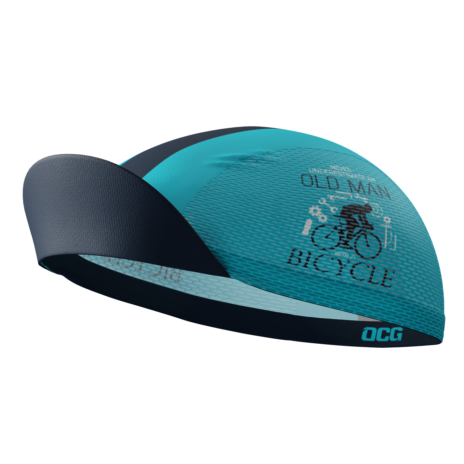 Unisex Old Man Bicycle Cycling Cap Quick-Dry Cycling Cap