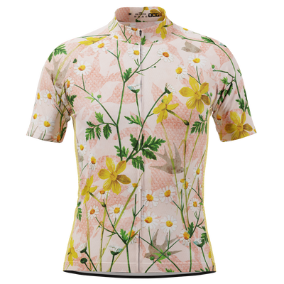 Men's Daisies Short Sleeve Cycling Jersey