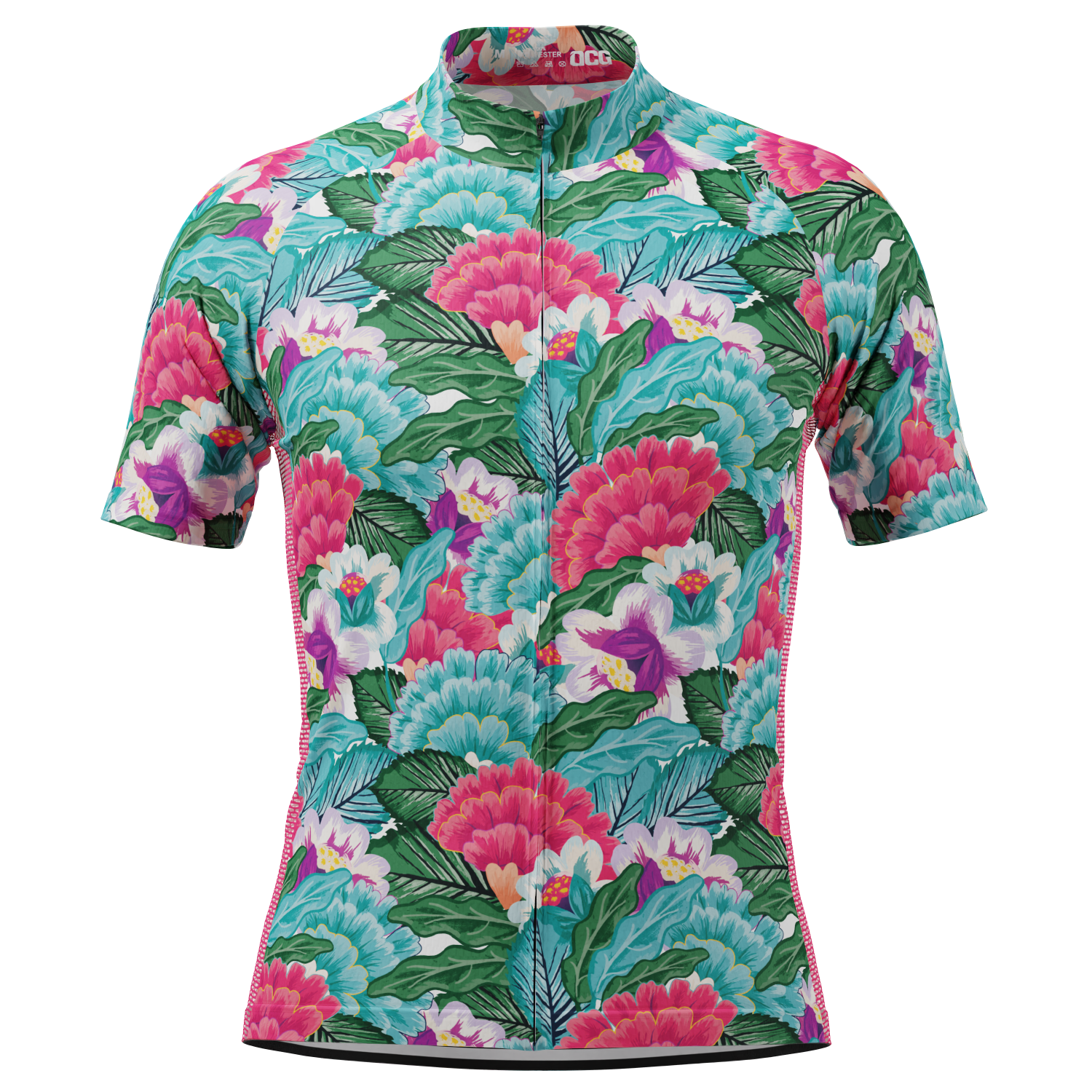 Men's Camelias Short Sleeve Cycling Jersey