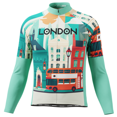 Men's Around The World - London Long Sleeve Cycling Jersey