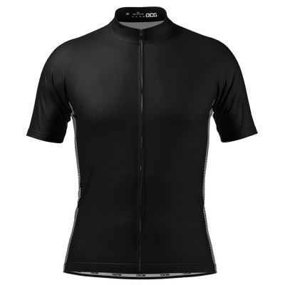 Men's OCG Plain Color Block Short Sleeve Cycling Jersey