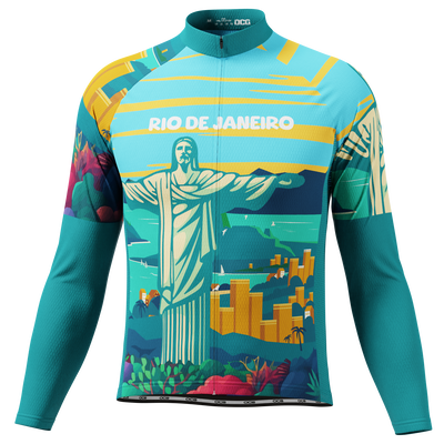 Men's Around The World - Rio de Janeiro Long Sleeve Cycling Jersey