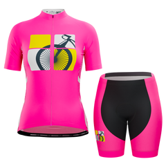 Women's Born To Ride Series 1 2 Piece Cycling Kit