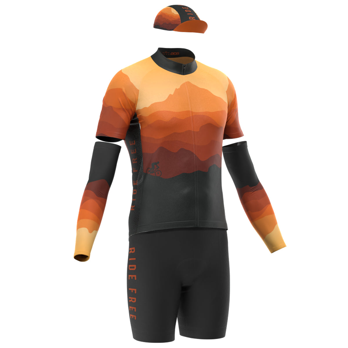 Men's Ultimate Ride Free Cycling 4 Piece Kit
