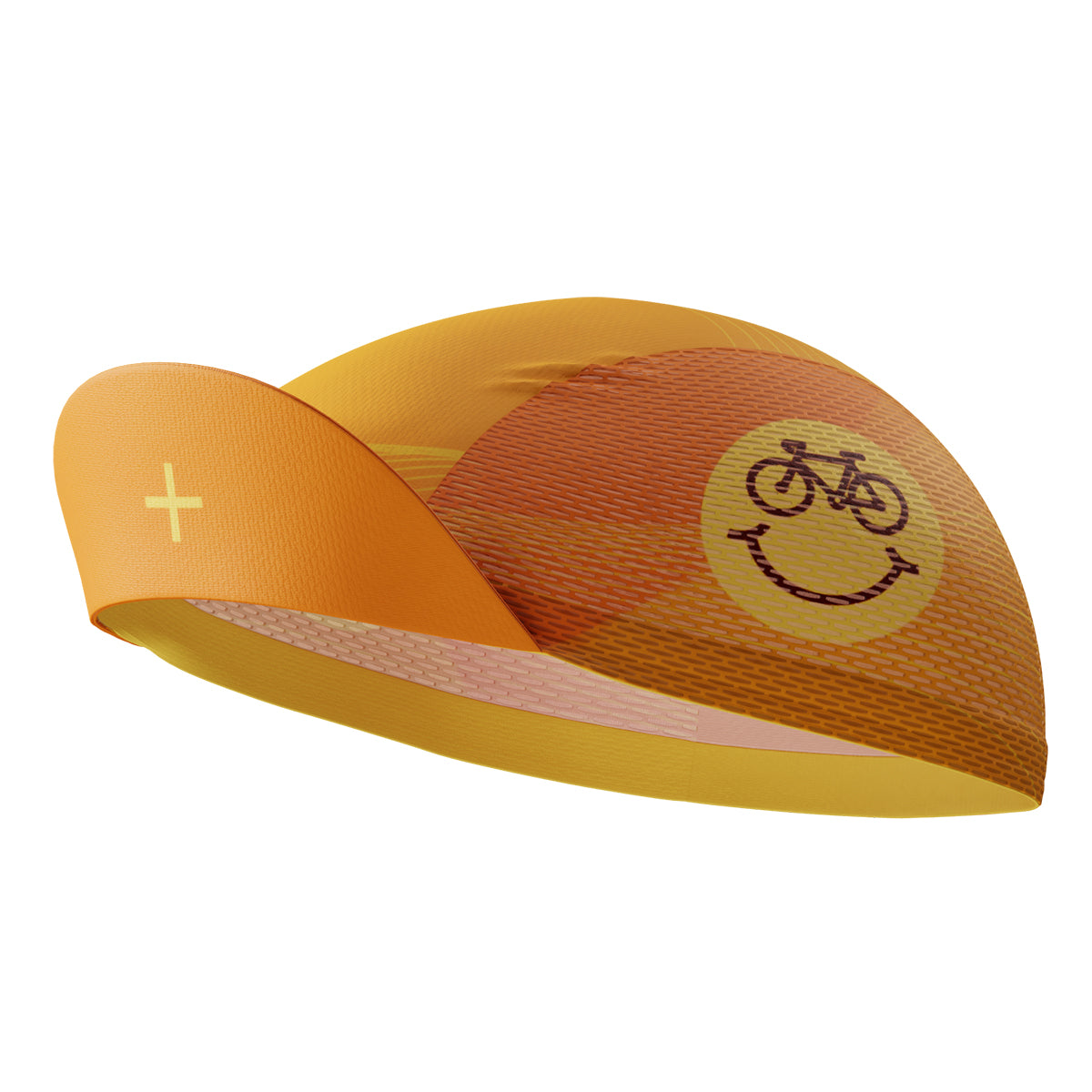 Men's Cycling is Happiness Quick Dry Cycling Cap