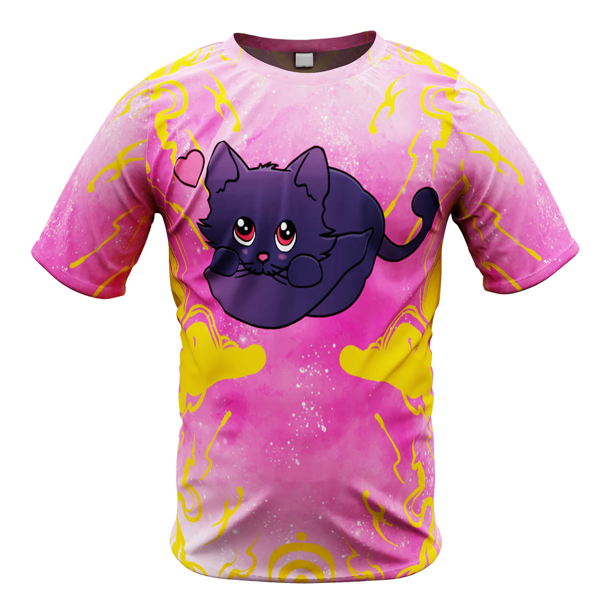 Kid's Manga Kitten T-Shirt