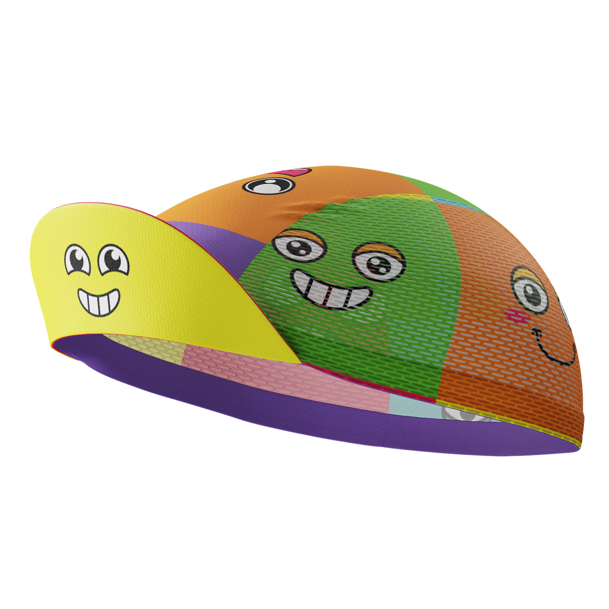 Men's Emoji Fever Quick Dry Cycling Cap