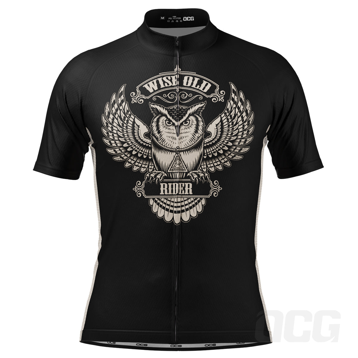 Men's Wise Old Rider Short Sleeve Cycling Jersey