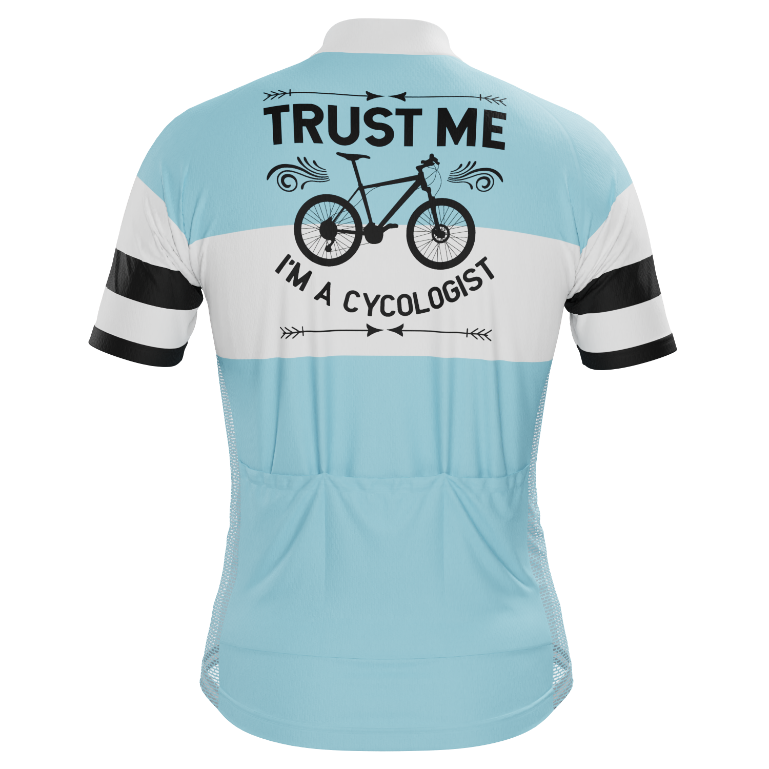 Men's Trust Me I'm a Cycologist Short Sleeve Cycling Jersey