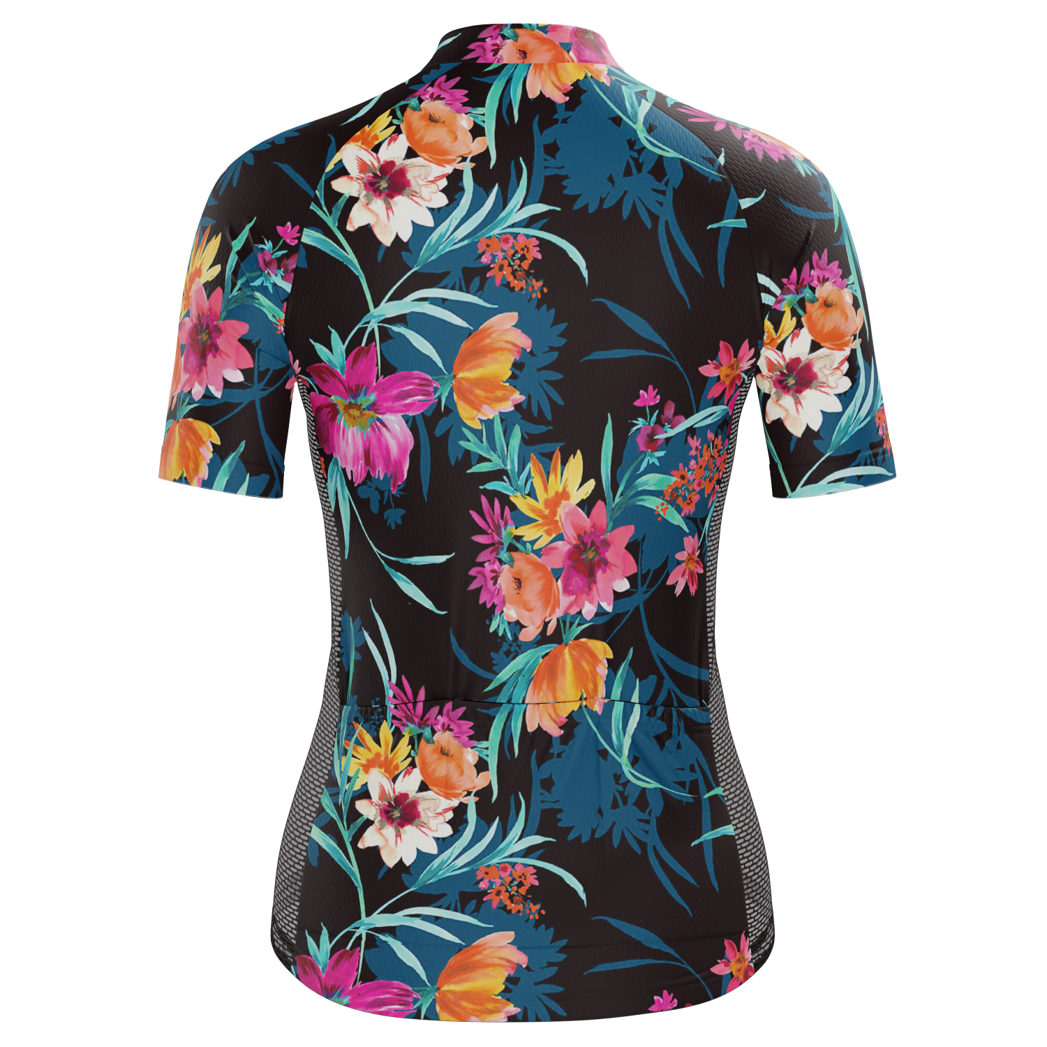 Women's Tropical Bloom Short Sleeve Cycling Jersey