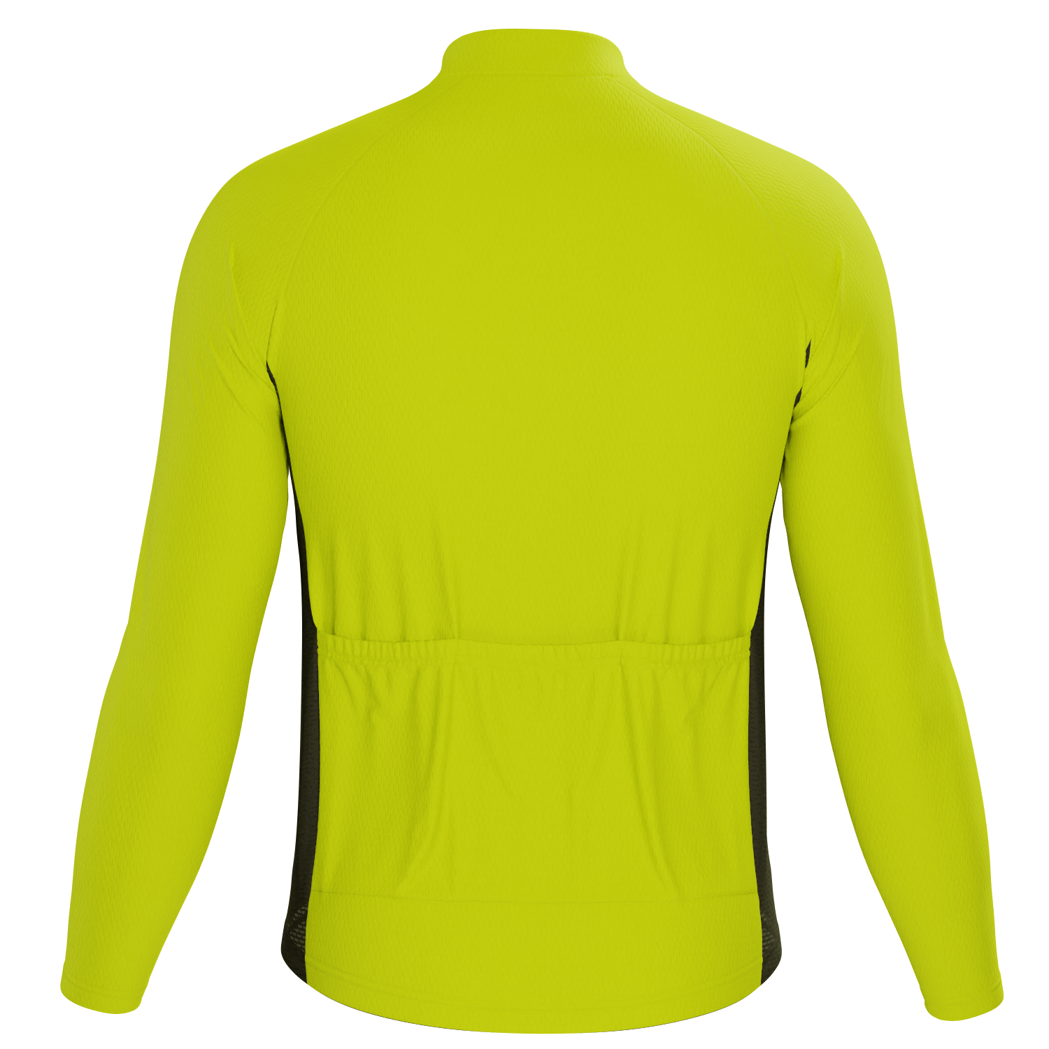 Men's OCG High Viz Neon Long Sleeve Cycling Jersey