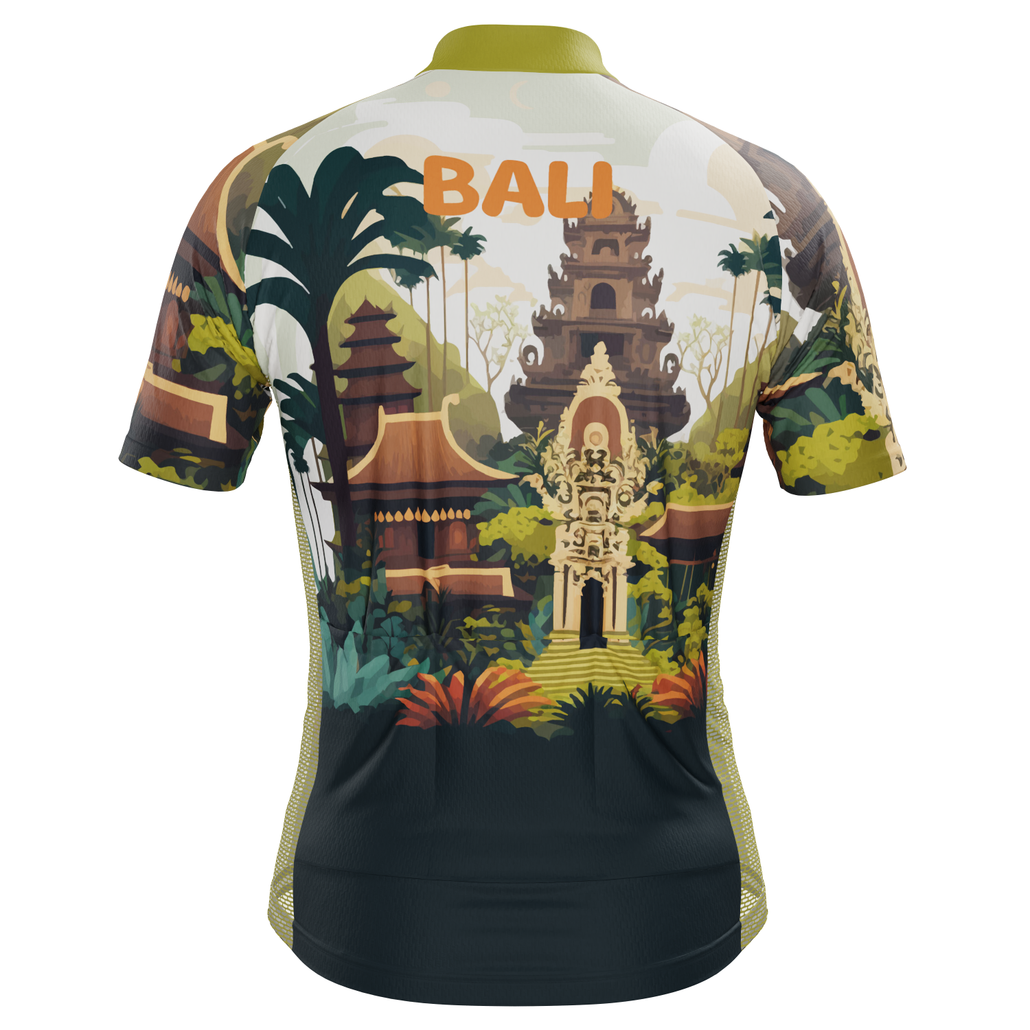 Men's Around The World - Bali Short Sleeve Cycling Jersey