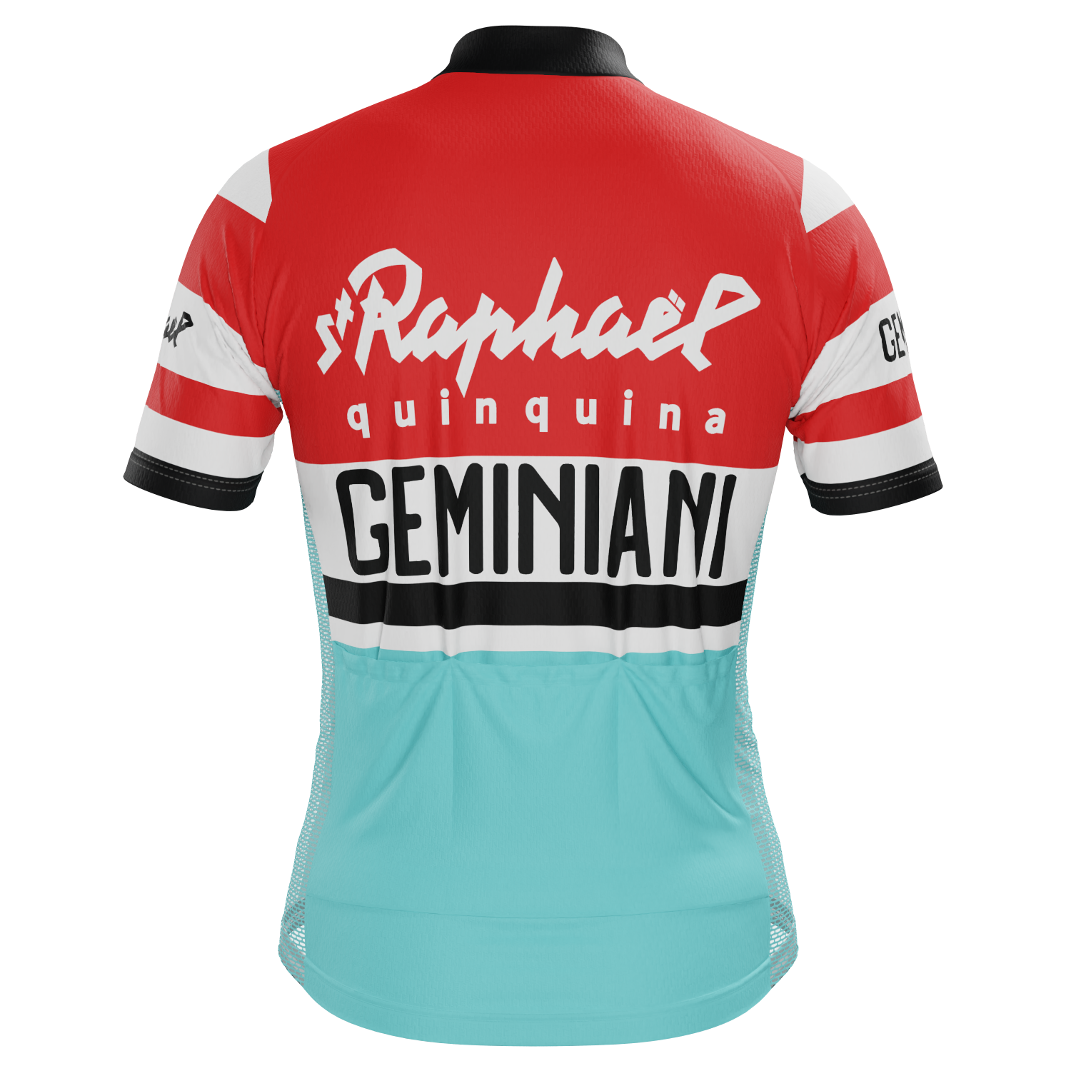 St Raphael-Geminiani Retro Short Sleeve Cycling Jersey