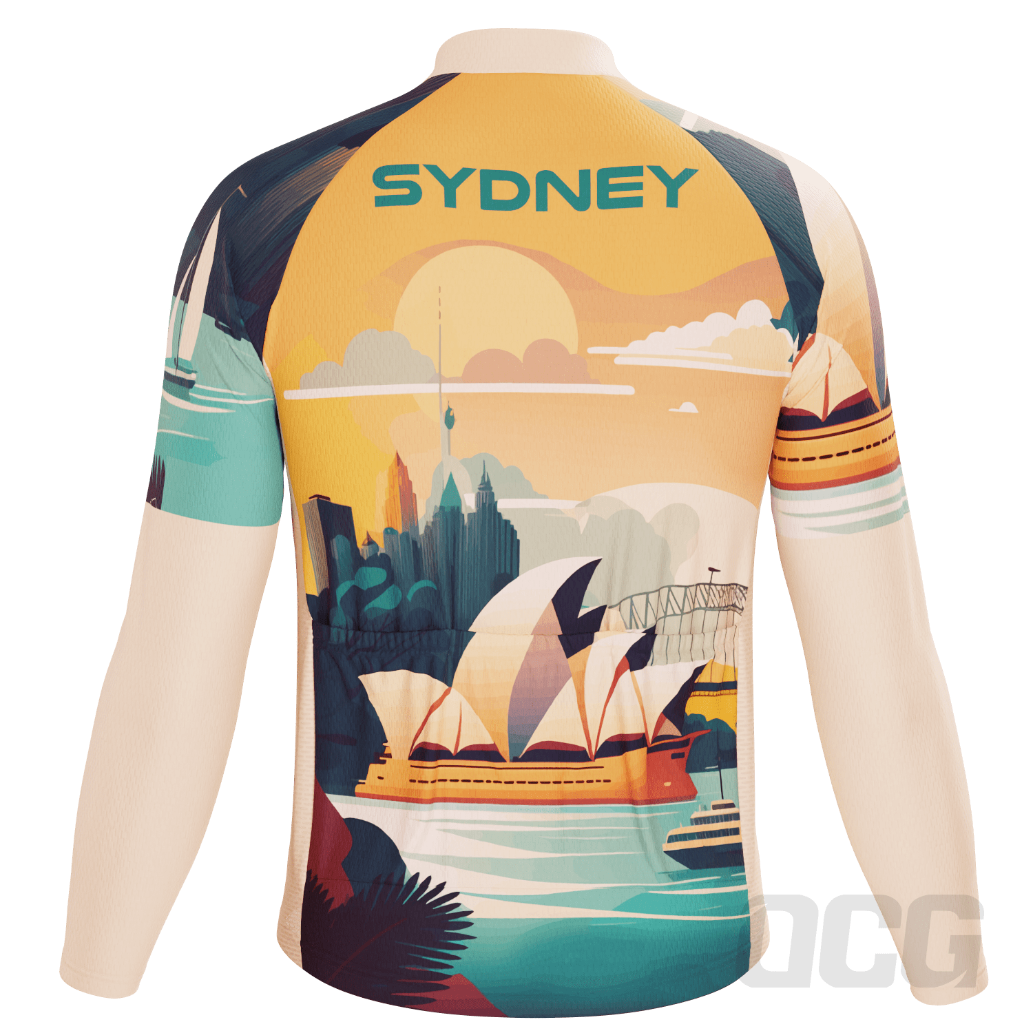 Men's Around The World - Sydney Long Sleeve Cycling Jersey