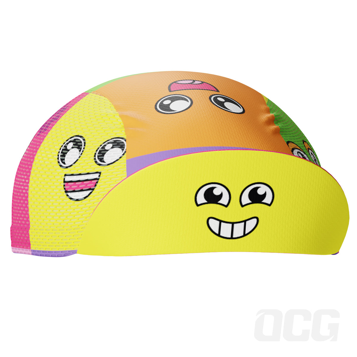 Men's Emoji Fever Quick Dry Cycling Cap