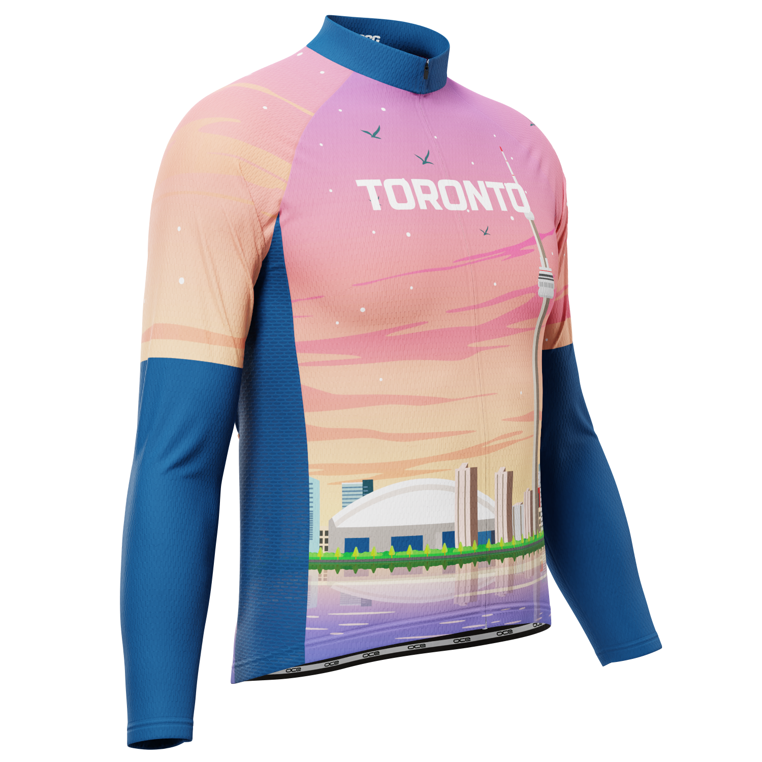 Men's Around The World - Toronto Long Sleeve Cycling Jersey