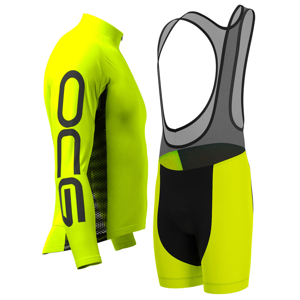 Men's OCG High Viz Neon Long Sleeve Cycling Kit
