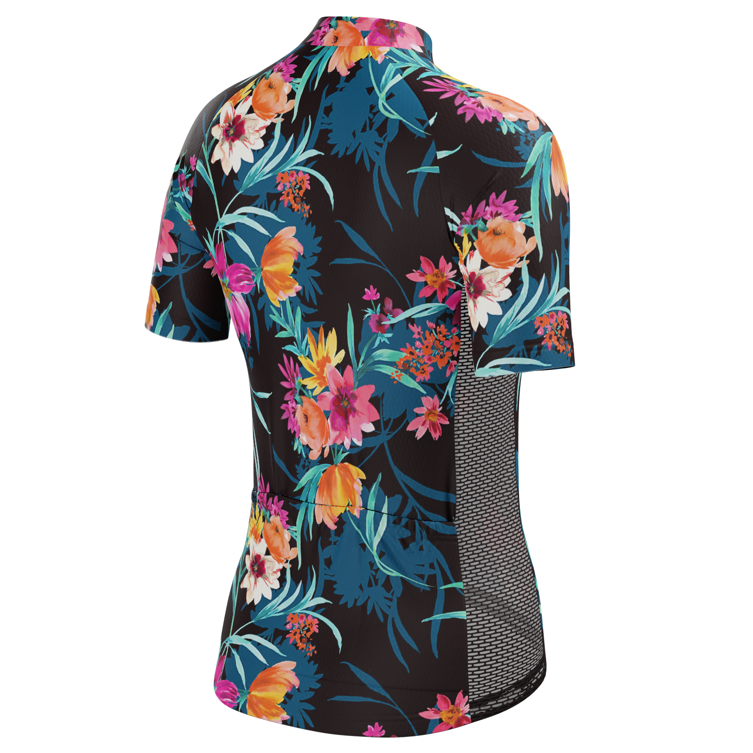 Women's Tropical Bloom Short Sleeve Cycling Jersey