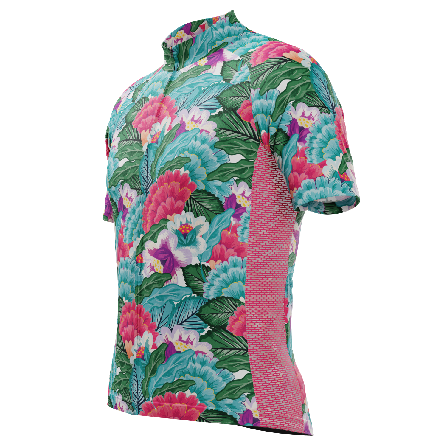 Men's Camelias Short Sleeve Cycling Jersey