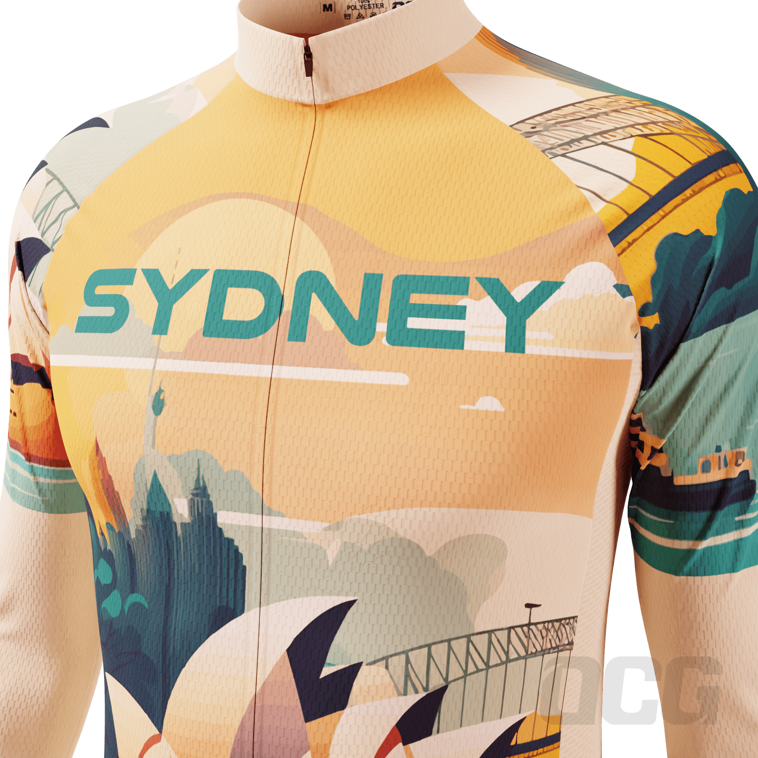 Men's Around The World - Sydney Long Sleeve Cycling Jersey