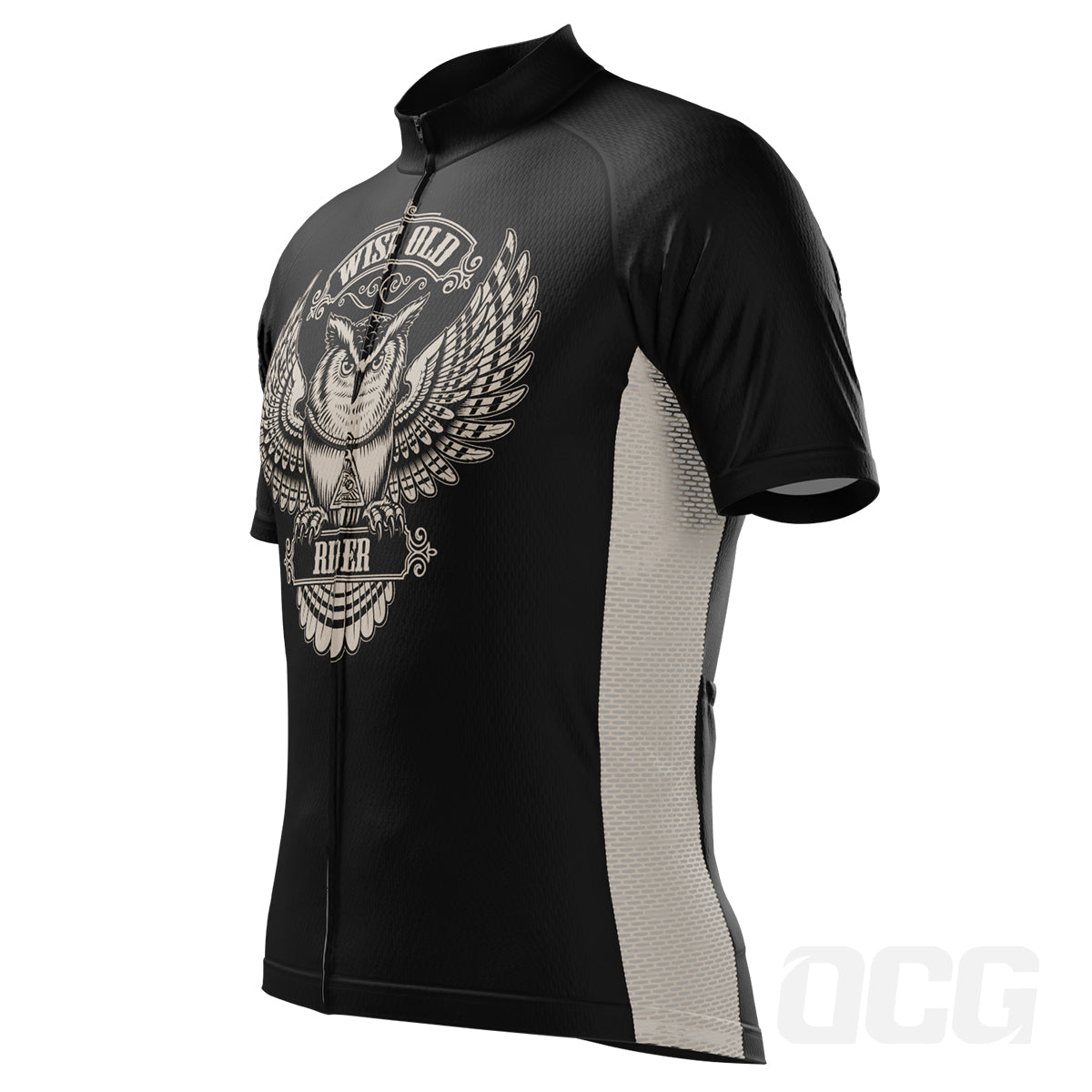 Men's Wise Old Rider Short Sleeve Cycling Jersey