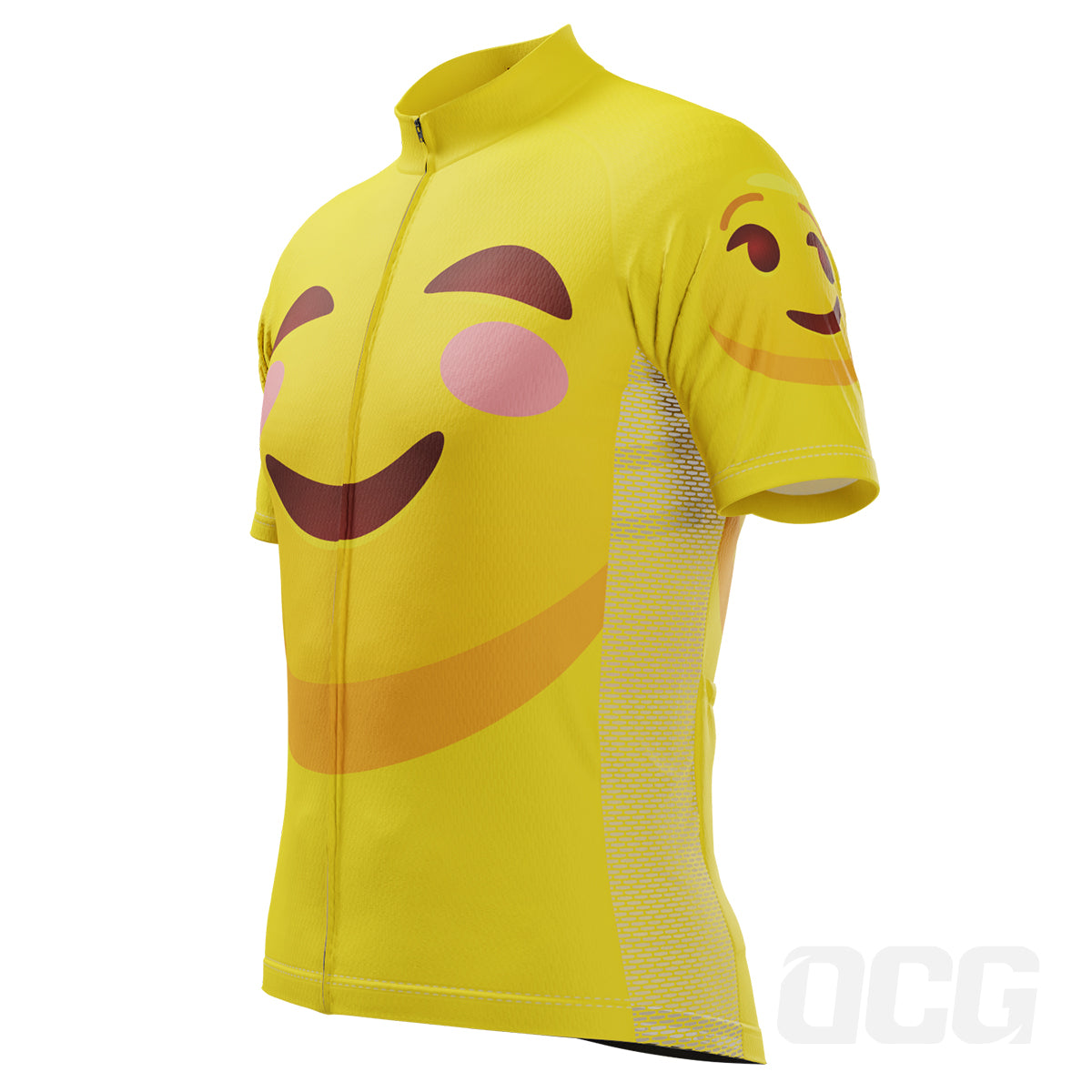 Men's Still Behind Me Emoji Short Sleeve Cycling Jersey