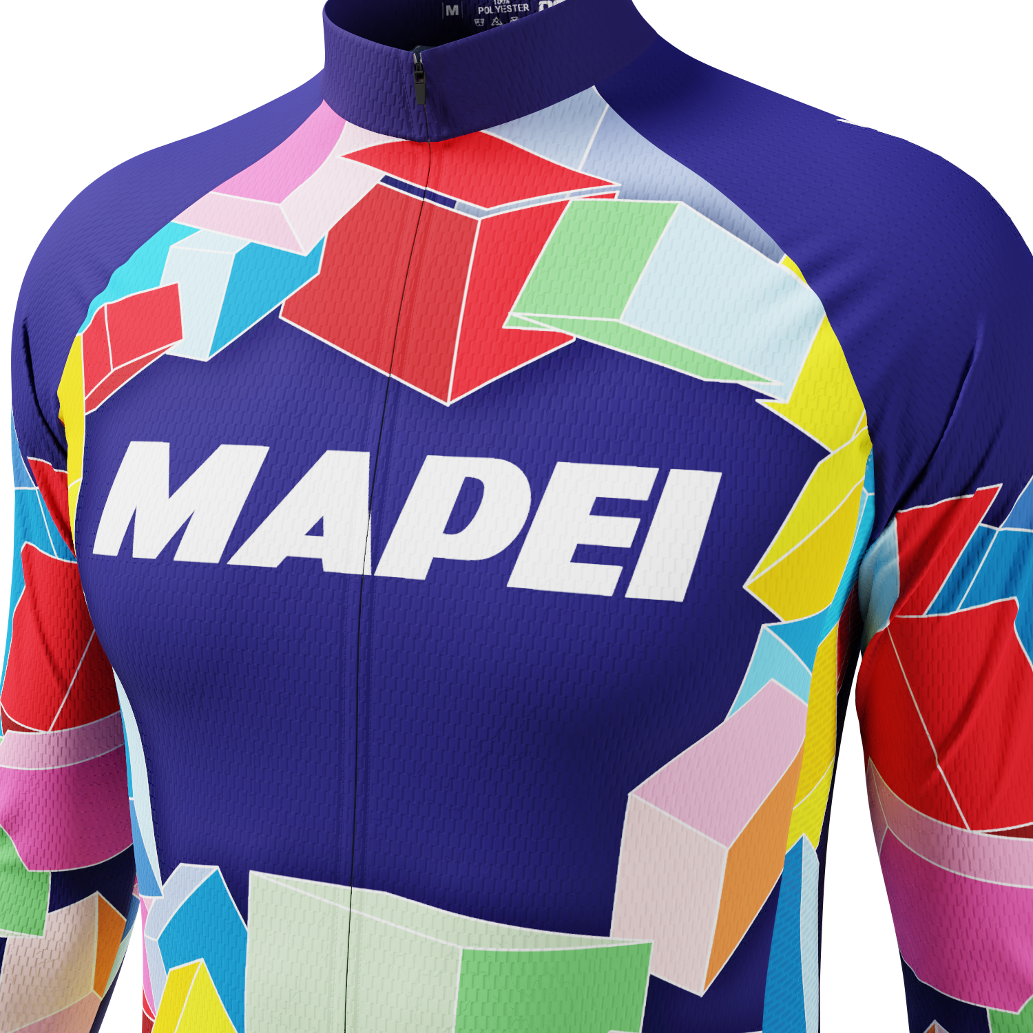 Mapei Retro Classic Long Sleeve Cycling Jersey