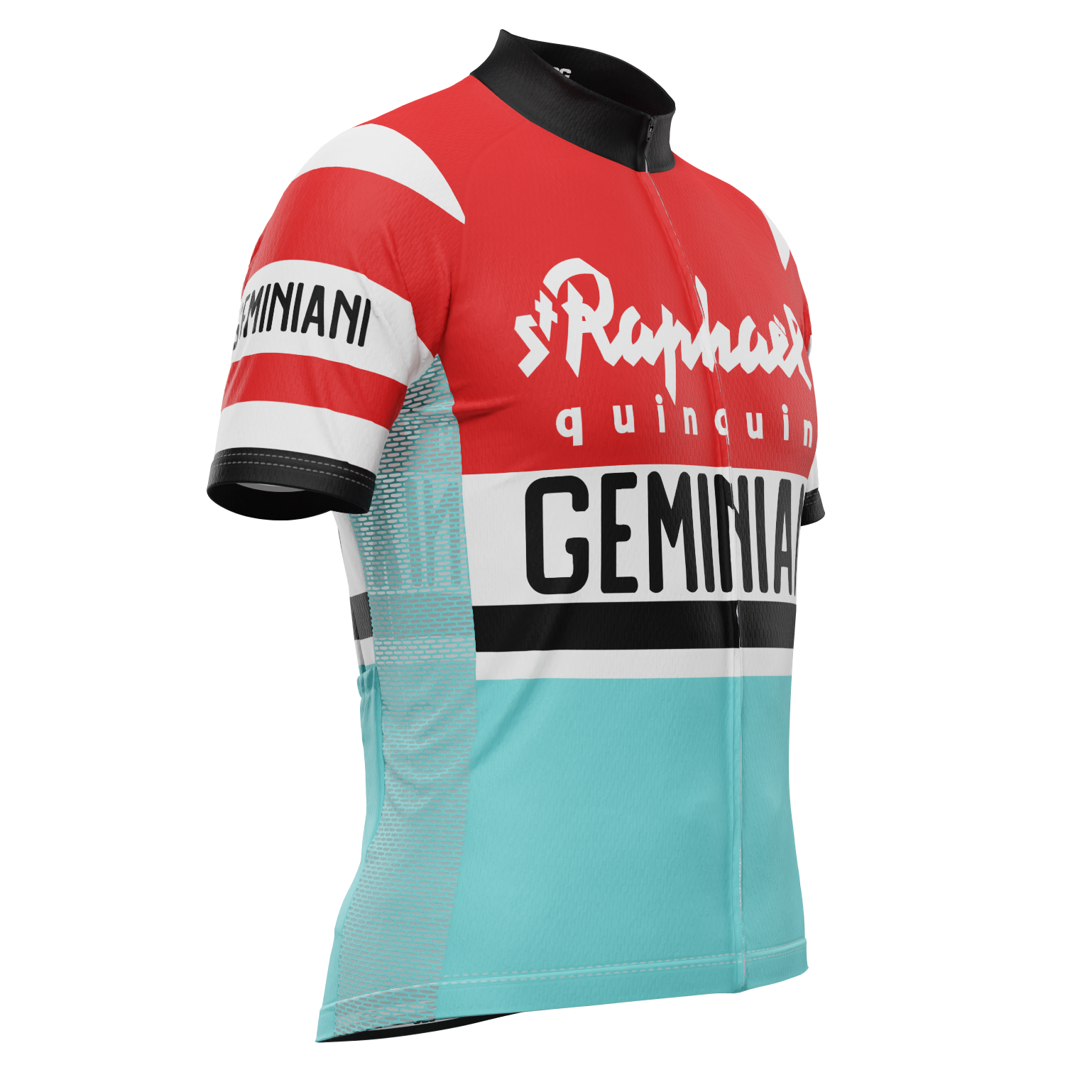St Raphael-Geminiani Retro Short Sleeve Cycling Jersey