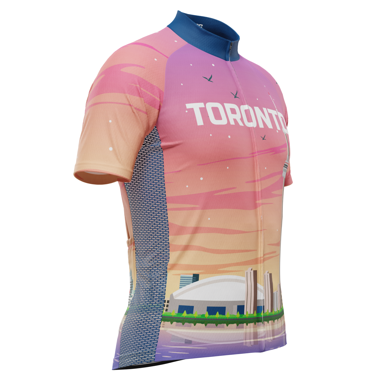 Men's Around The World - Toronto Short Sleeve Cycling Jersey