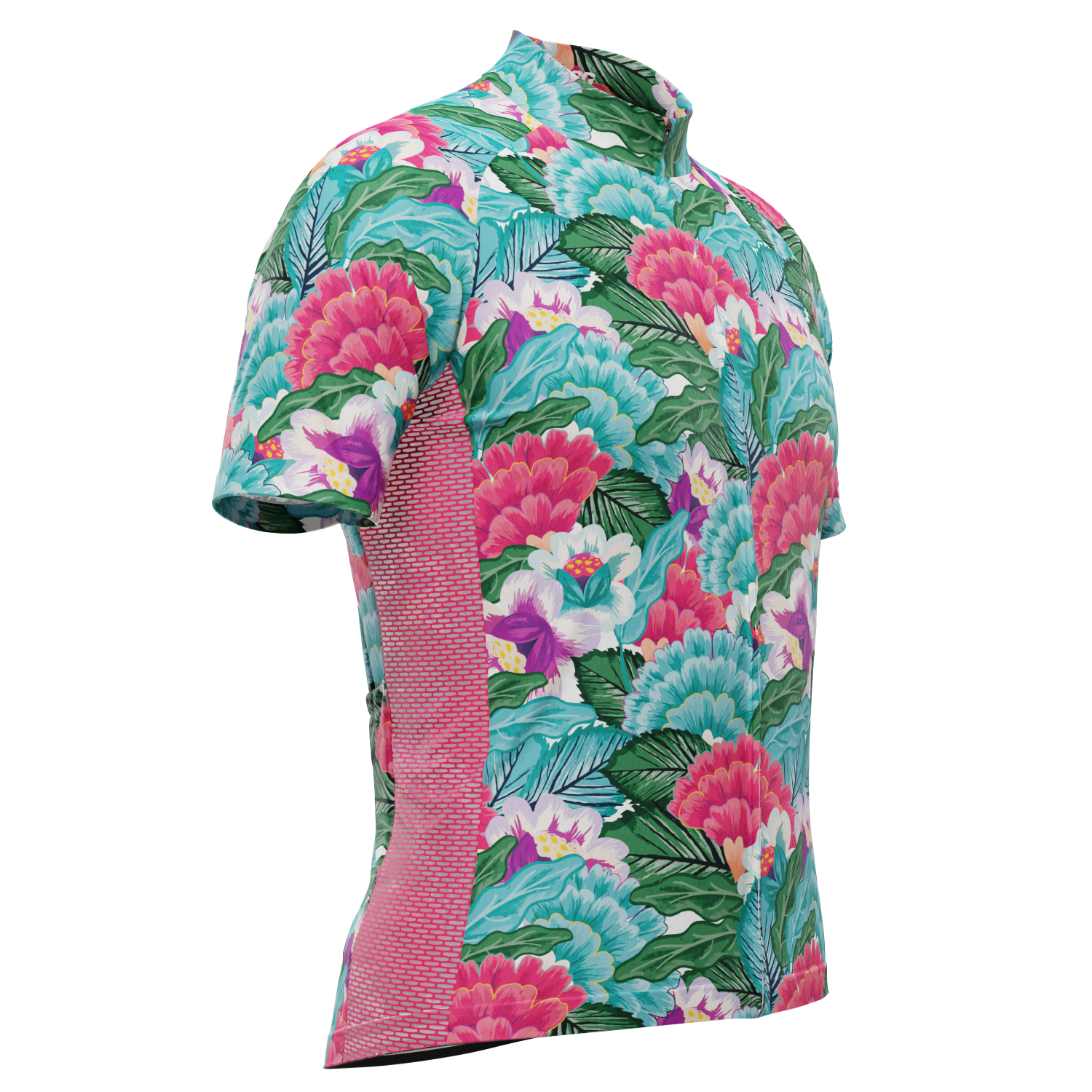 Men's Camelias Short Sleeve Cycling Jersey