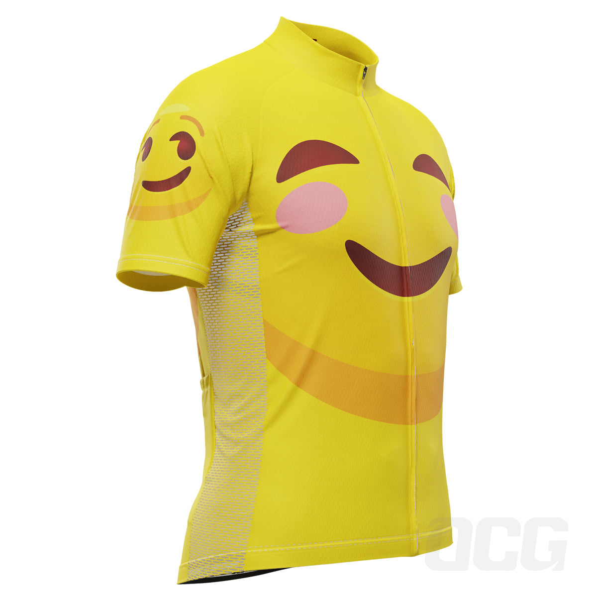 Men's Still Behind Me Emoji Short Sleeve Cycling Jersey