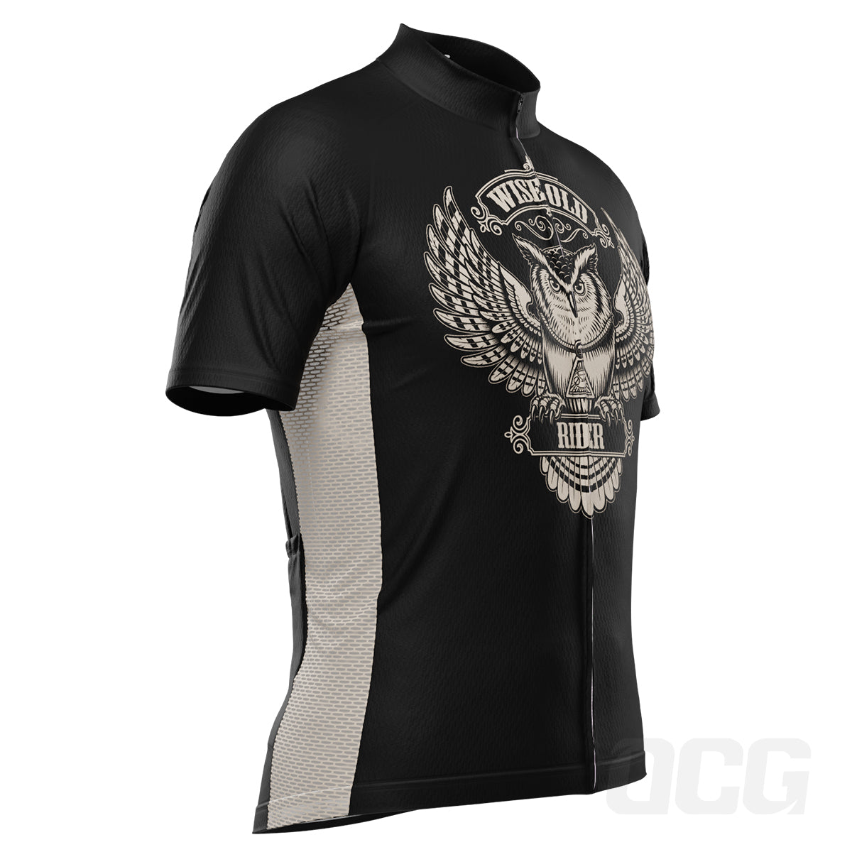 Men's Wise Old Rider Short Sleeve Cycling Jersey