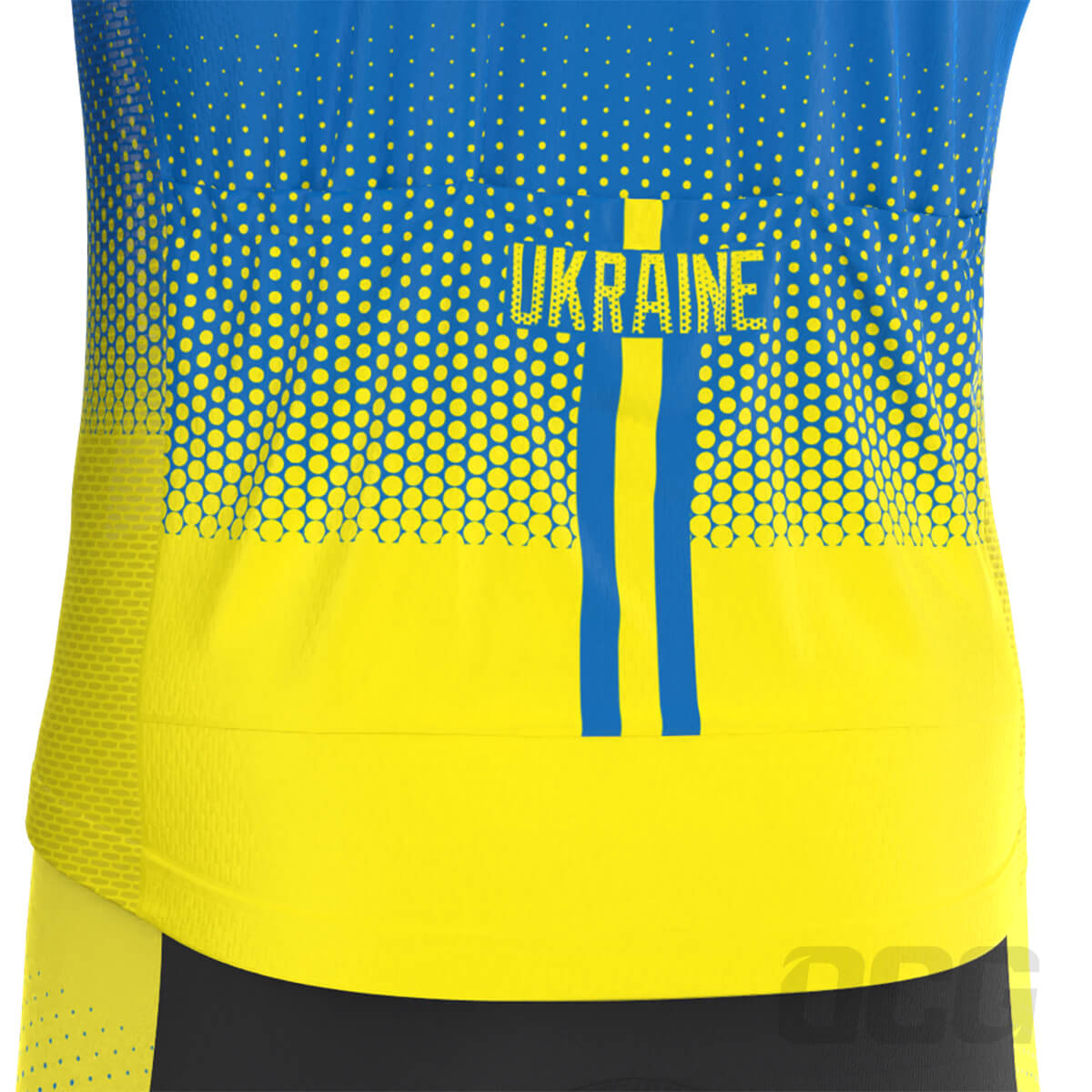 Men's World Countries Flags Ukraine Short Sleeve Cycling 4 Piece Kit