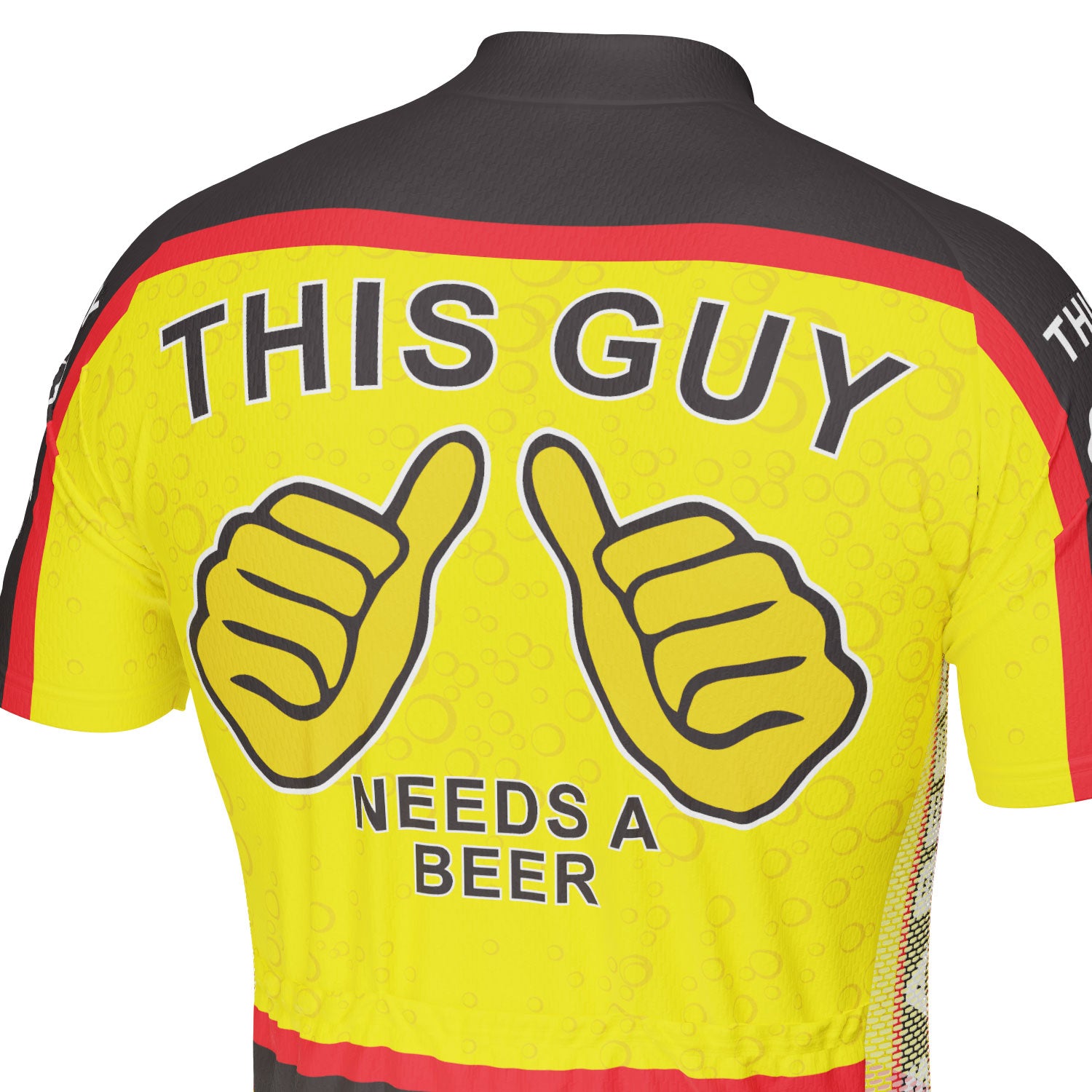 Men's This Guy Needs a Beer Short Sleeve Cycling Kit