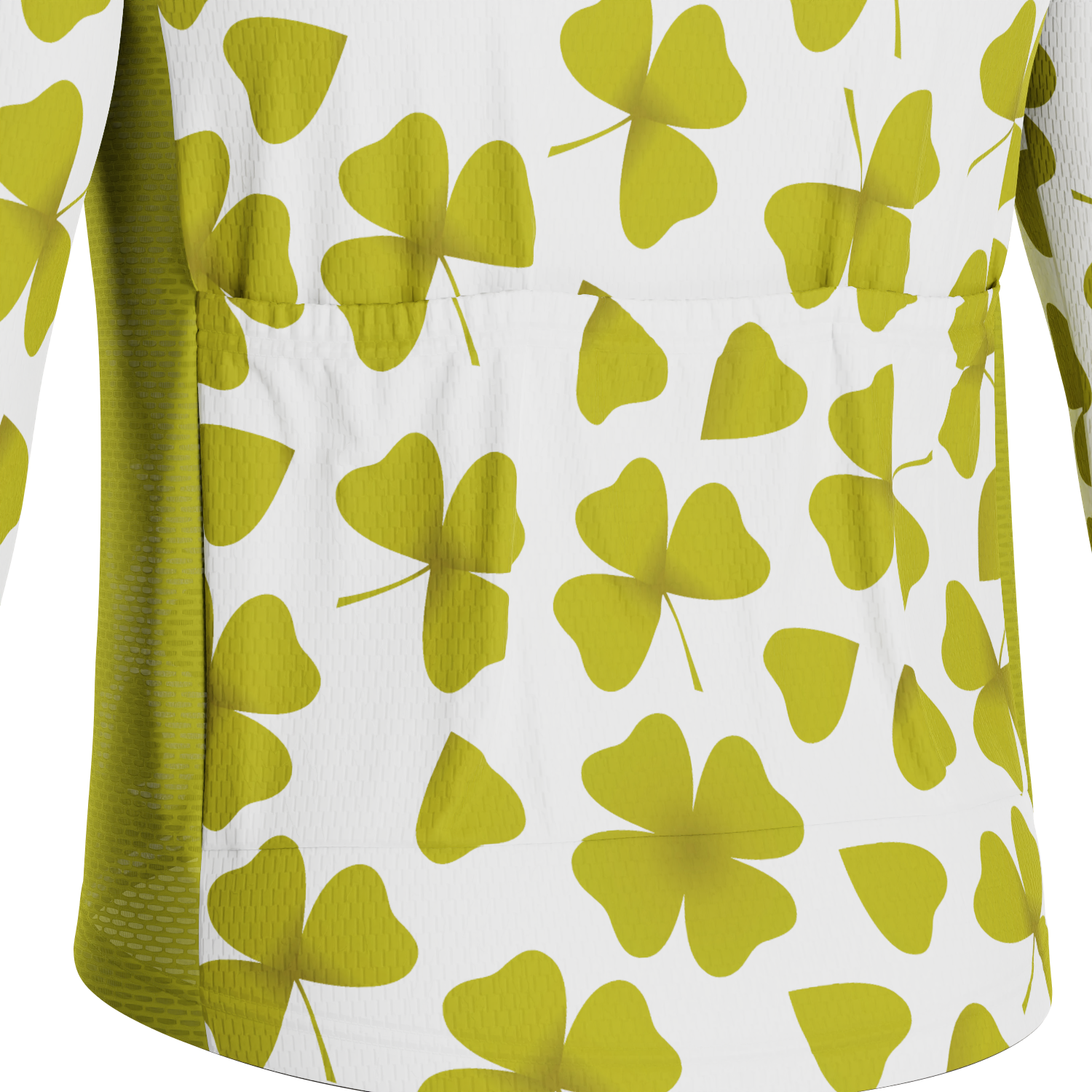Men's Three Leaf Clover Ireland Long Sleeve Cycling Jersey