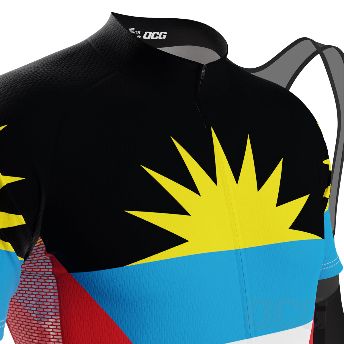 Men's Antigua and Barbuda Short Sleeve Cycling Kit