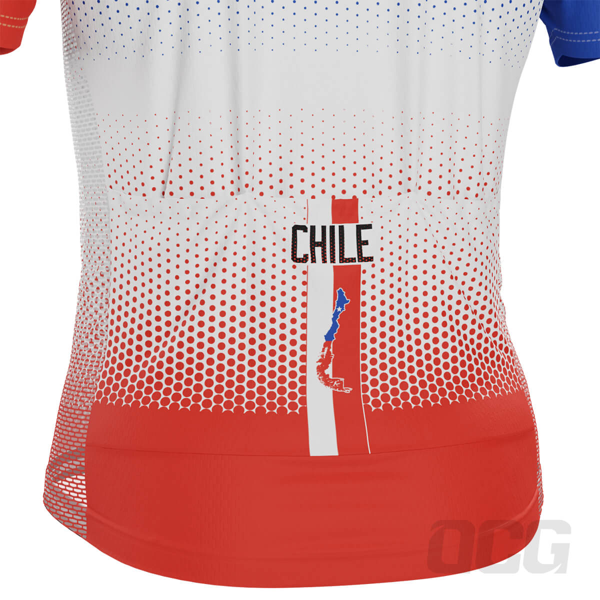 Men's World Countries Team Chile Icon Short Sleeve Cycling Jersey