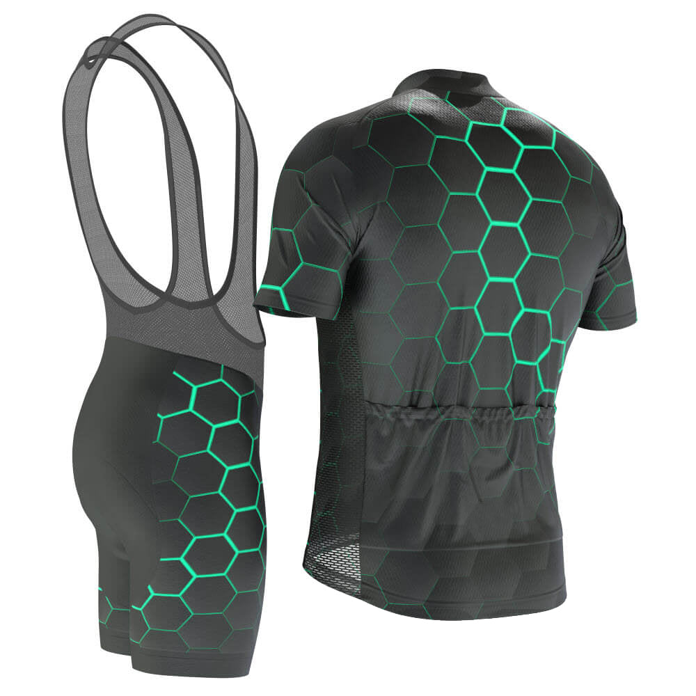 Men's Radioactive Short Sleeve Cycling Kit
