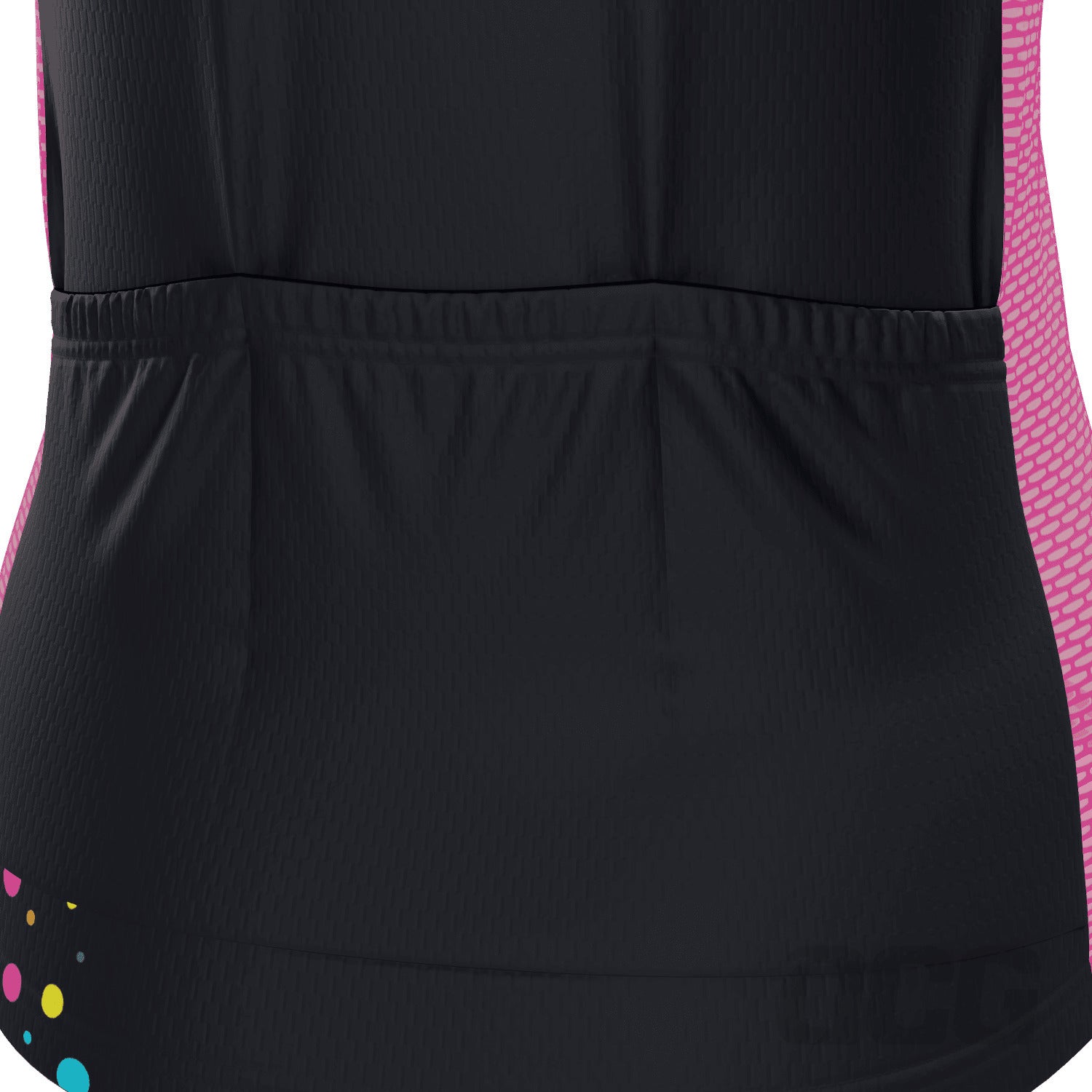Women's Rainbow Polka Dot Short Sleeve Cycling Jersey