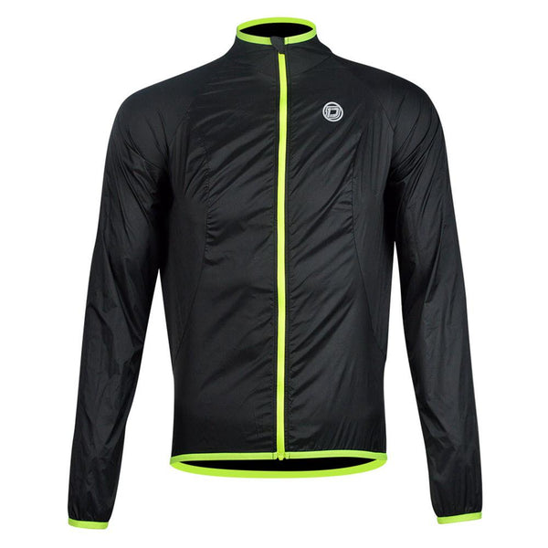 DV Neo Black Lightweight Windproof Water Resistant Cycling Jacket
