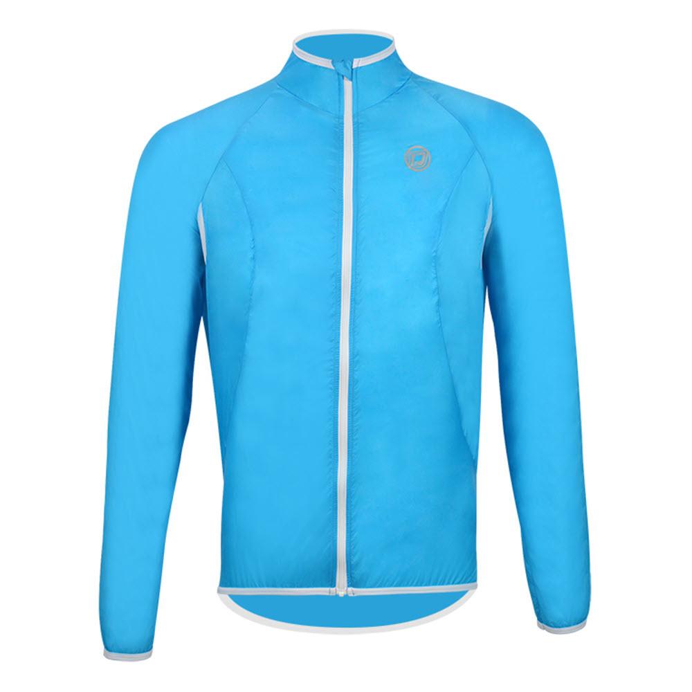 DV Neo Blue Lightweight Windproof Water Resistant Cycling Jacket