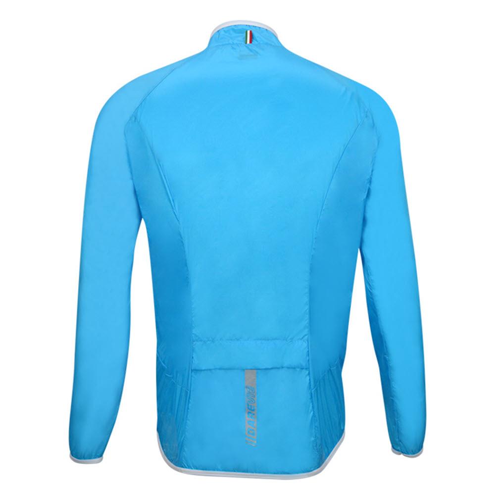DV Neo Blue Lightweight Windproof Water Resistant Cycling Jacket