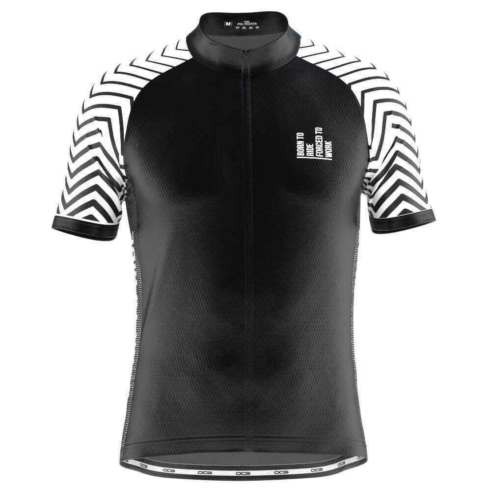 Born To Ride Forced To Work Cycling Jersey-OCG Originals-Online Cycling Gear Australia